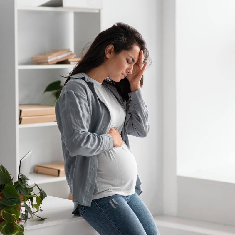 Pregnant woman having Headache